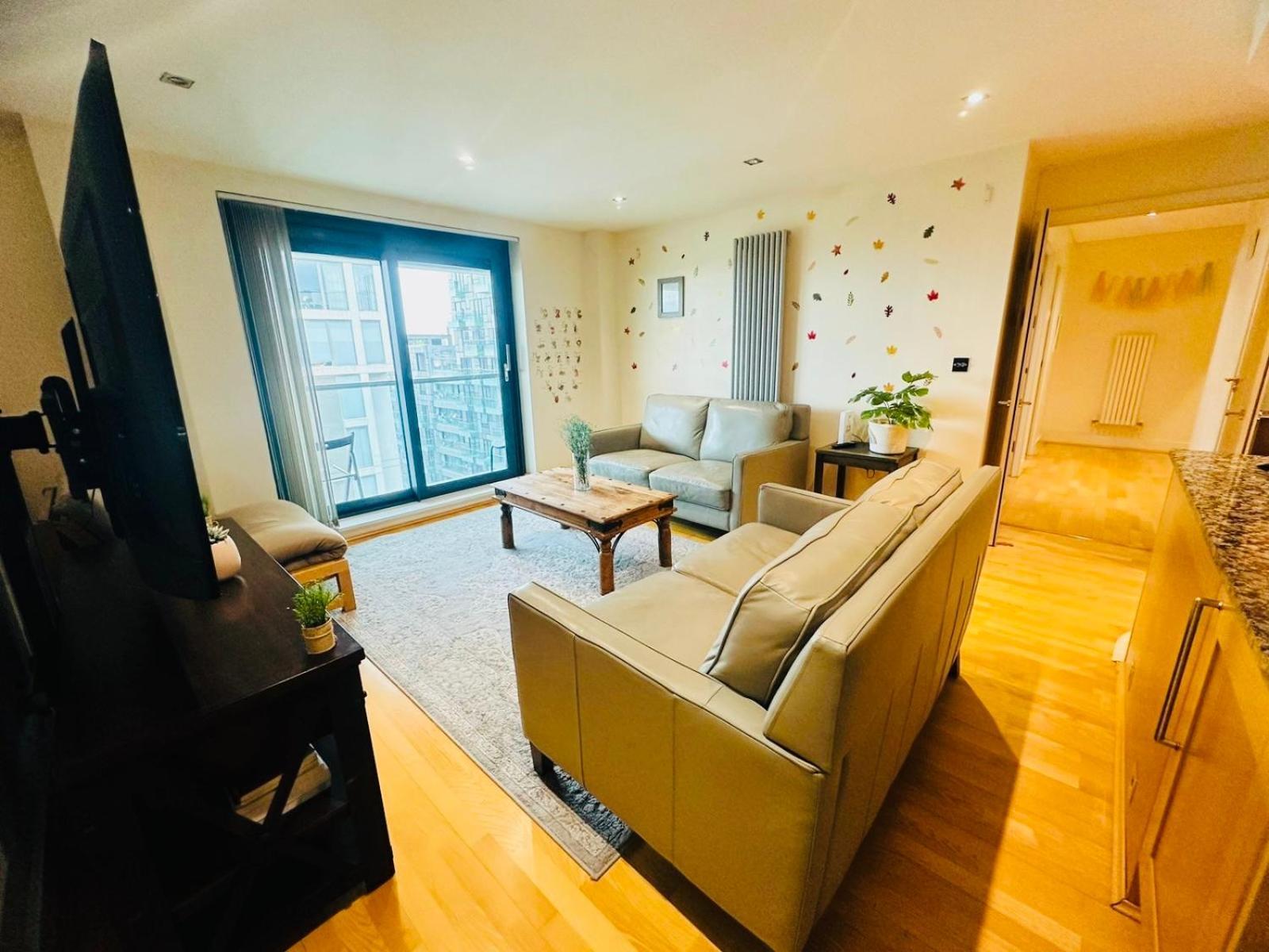 לונדון Modern 2Bed 2Bath Apartment Canary Wharf - Upto 5 Person מראה חיצוני תמונה