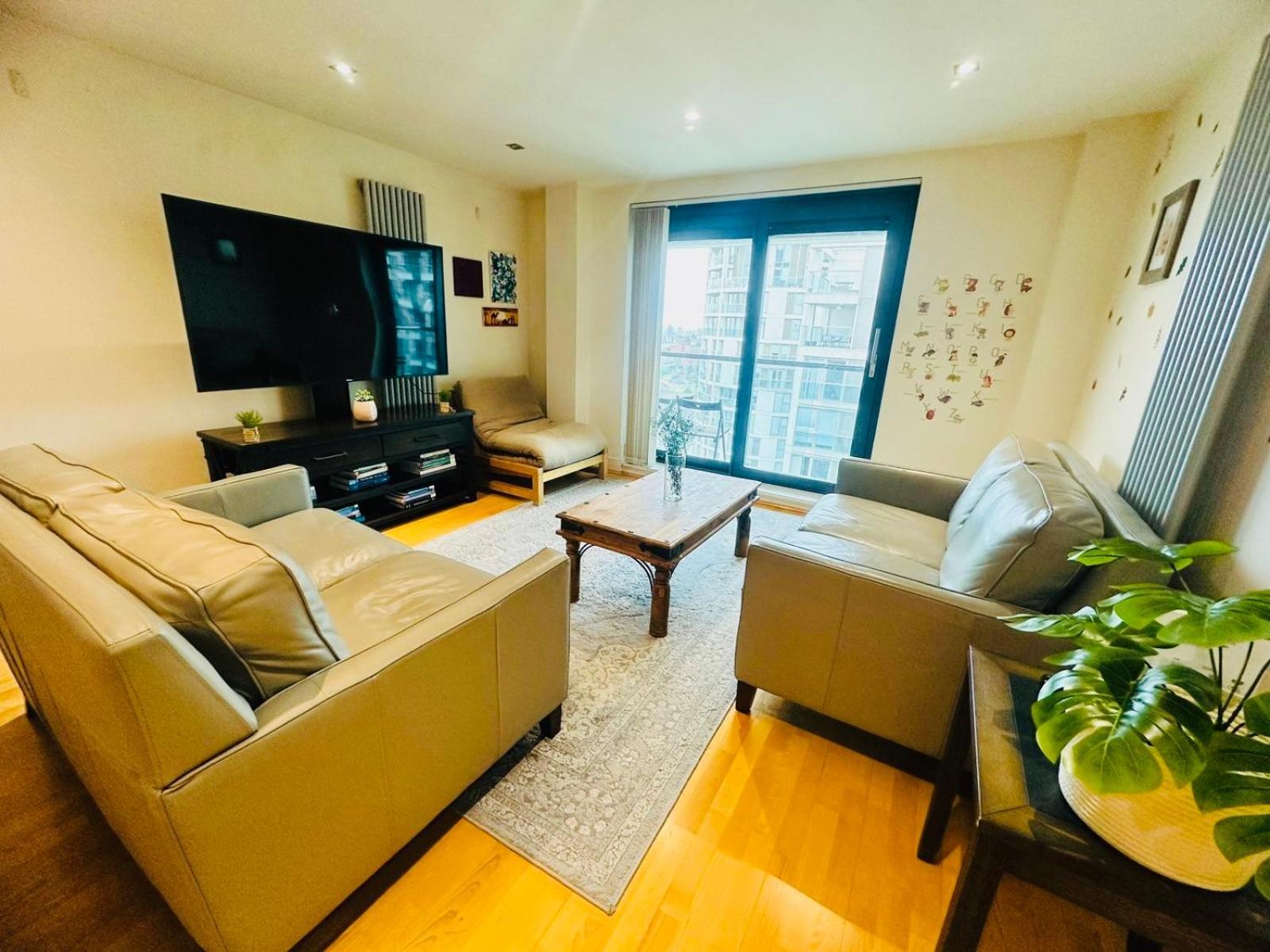 לונדון Modern 2Bed 2Bath Apartment Canary Wharf - Upto 5 Person מראה חיצוני תמונה